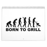 Born to Grill Evolution Wall Calendars