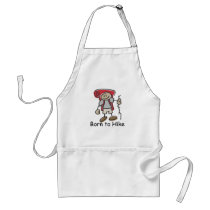 Born to Hike gifts. aprons