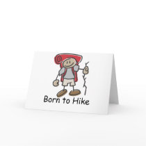 Born to Hike gifts. cards
