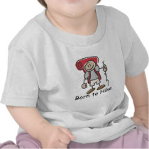 Born to Hike T-shirt by leigh10970
