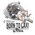 Born to LaX Lacrosse Gear stickers by LacrosseMyHeart Born to LaX Lacrosse Gear stickers