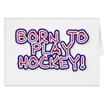 Born to Play Hockey cards