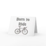 Born to ride greeting cards
