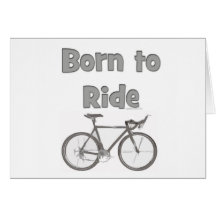 Born to ride greeting cards