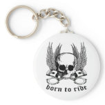 Born To Ride Keychains