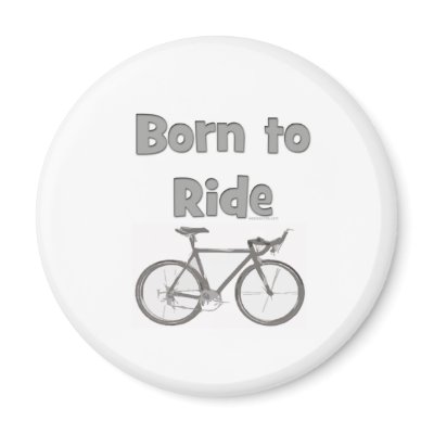 Born to ride refrigerator magnet by weeteeshirts
