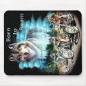 Born to Roam mousepads