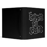 Born To Run binders