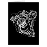 Born To Say It Like It Is 2 Greeting Card