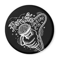 Born To Say It Like It Is 2 Fridge Magnet