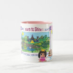 Born to shine mug