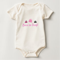 Born to Shop - Baby or Tee t-shirts by lisalavender19 Born to Shop - Baby or Tee t-shirts