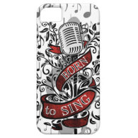 Born To Sing Electronic skins and cases iPhone 5 Covers