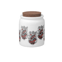 Born To Sing Gifts for the home Candy Jars