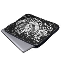 Born To Sing Laptop Sleeve