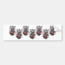Born To Sing Stickers and cards Bumper Sticker