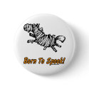 Born To Spook Halloween Horse! buttons by dahorsegifts Born To Spook Halloween Horse! buttons