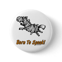 Born To Spook Halloween Horse! buttons