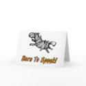 Born To Spook Halloween Horse! cards by dahorsegifts Born To Spook Halloween Horse! cards