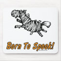 Born To Spook Halloween Horse! mousepads by dahorsegifts Born To Spook Halloween Horse! mousepads