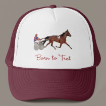 Born to Trot hats by harnesshorse Born to Trot hats