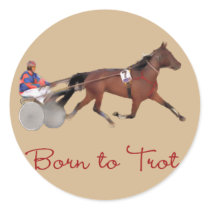 Born to Trot stickers