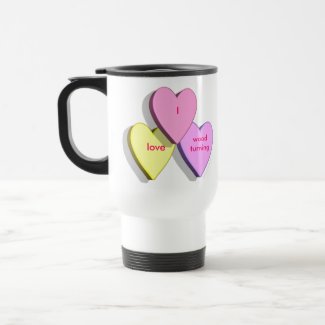 Born to Turn I Love Woodturning Stainless Steel Travel Mug