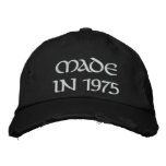 Born year hat embroidered baseball cap