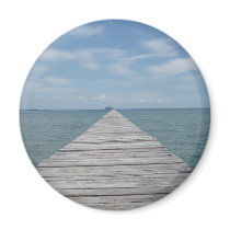 Borneo Boardwalk Refrigerator Magnet