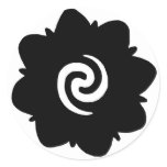 borneo flower sticker
