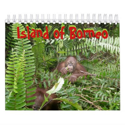 Borneo Wall Calendar by Rebecca_Reeder