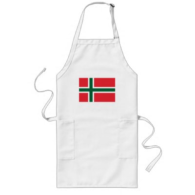 Bornholm Amt Flag Apron by FlagTshirts