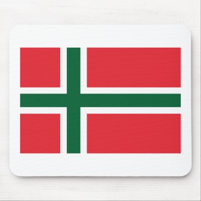 Bornholm Amt Flag Mousepad by FlagTshirts