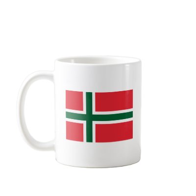 Bornholm Amt Flag Mug by FlagTshirts