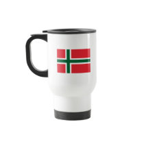 Bornholm Amt Flag Mug by FlagTshirts Bornholm Amt Flag Mug