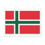 Bornholm Amt Flag Postcard