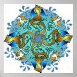 Bornholm Blues Canvas Print - Clockwise