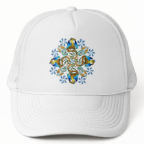 Bornholm Blues Cap hats by Jaenne Bornholm Blues Cap hats