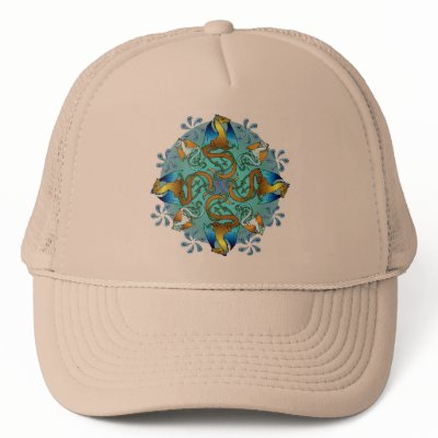 Bornholm Blues Cap Hats by Jaenne