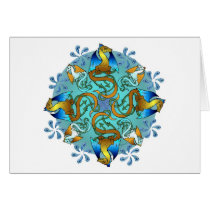 Bornholm Blues Card by Jaenne Bornholm Blues Card