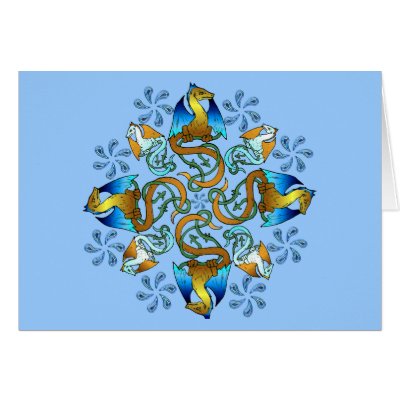 Bornholm Blues Card by Jaenne