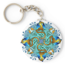 Bornholm Blues Keychain