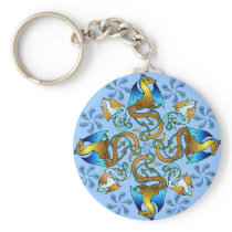 Bornholm Blues Keychain
