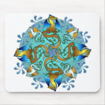 Bornholm Blues Mousepad