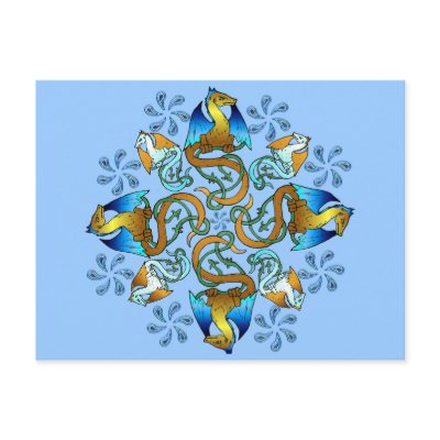 Bornholm Blues Postcard by Jaenne