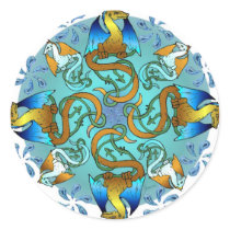 Bornholm Blues Sticker by Jaenne Bornholm Blues Sticker