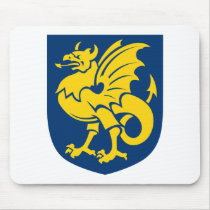 Bornholm Coat of Arms Mousepad