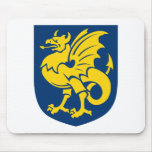 Bornholm Coat of Arms Mousepad