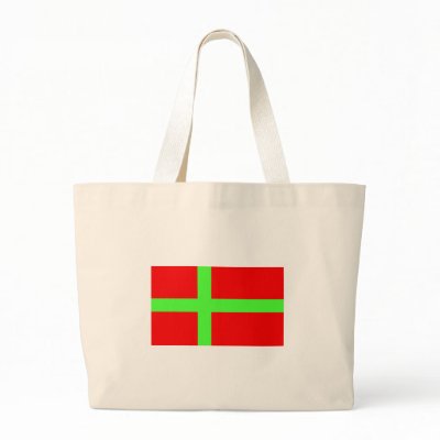 Bornholm Flag Canvas Bag by CulturalPerspective3