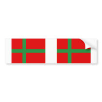 Bornholm flag bumper sticker